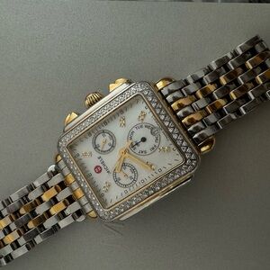 ⭐️MICHELE Deco Diamond
Chronograph Watch ⭐️